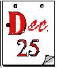 Dec. 25 Calendar