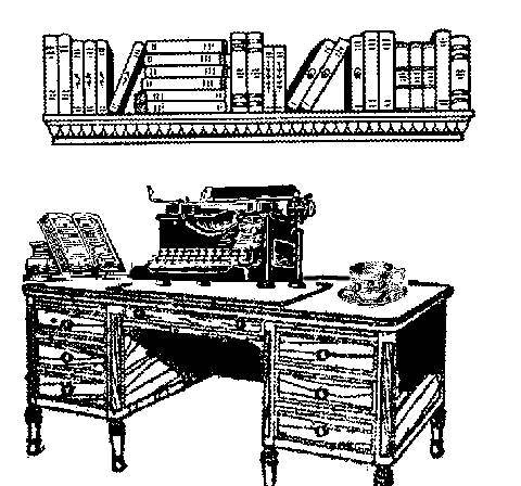 typewriter-and-desk