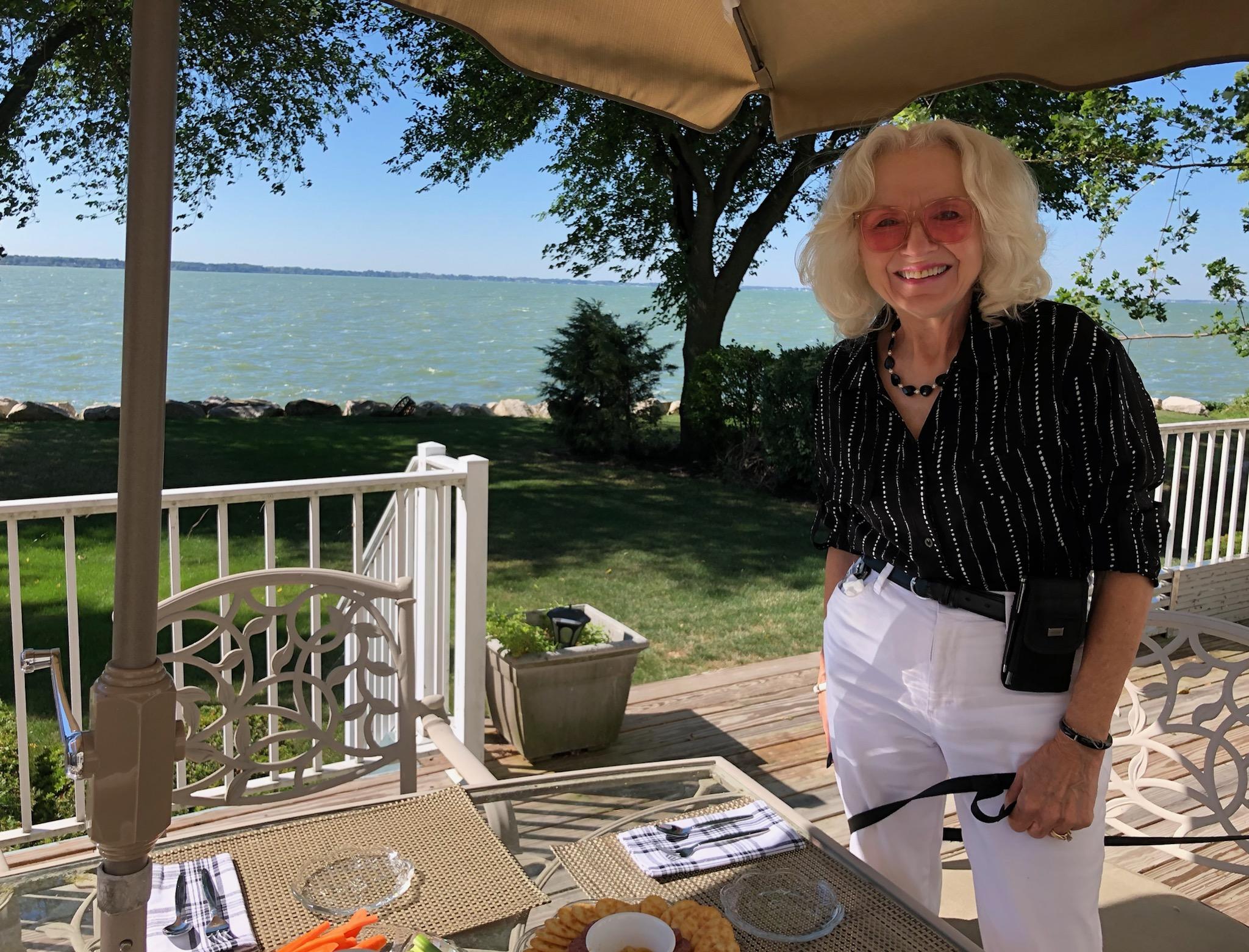 Gayle at Bill's House Sept 2022